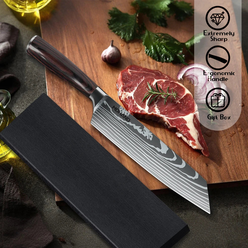Ultra Sharp Japanese Stainless Steel Chef's Knife