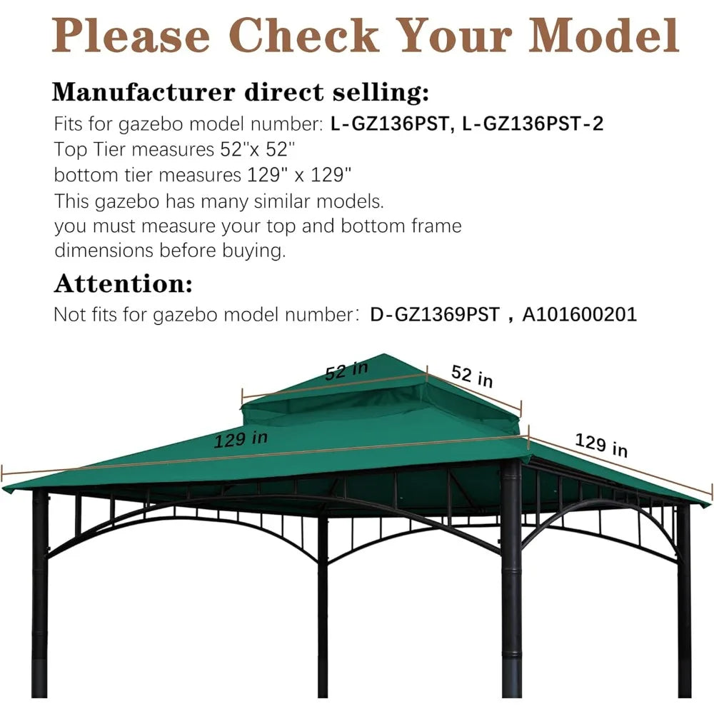 Replacement Roof for Madaga Gazebo