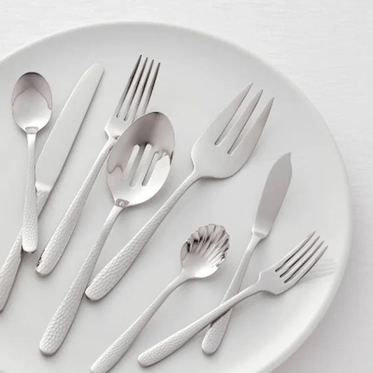45pc Stainless Steel Silverware Set