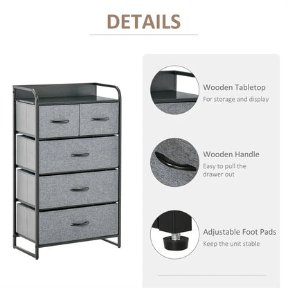 Bedside Dresser Storage Cabinets
