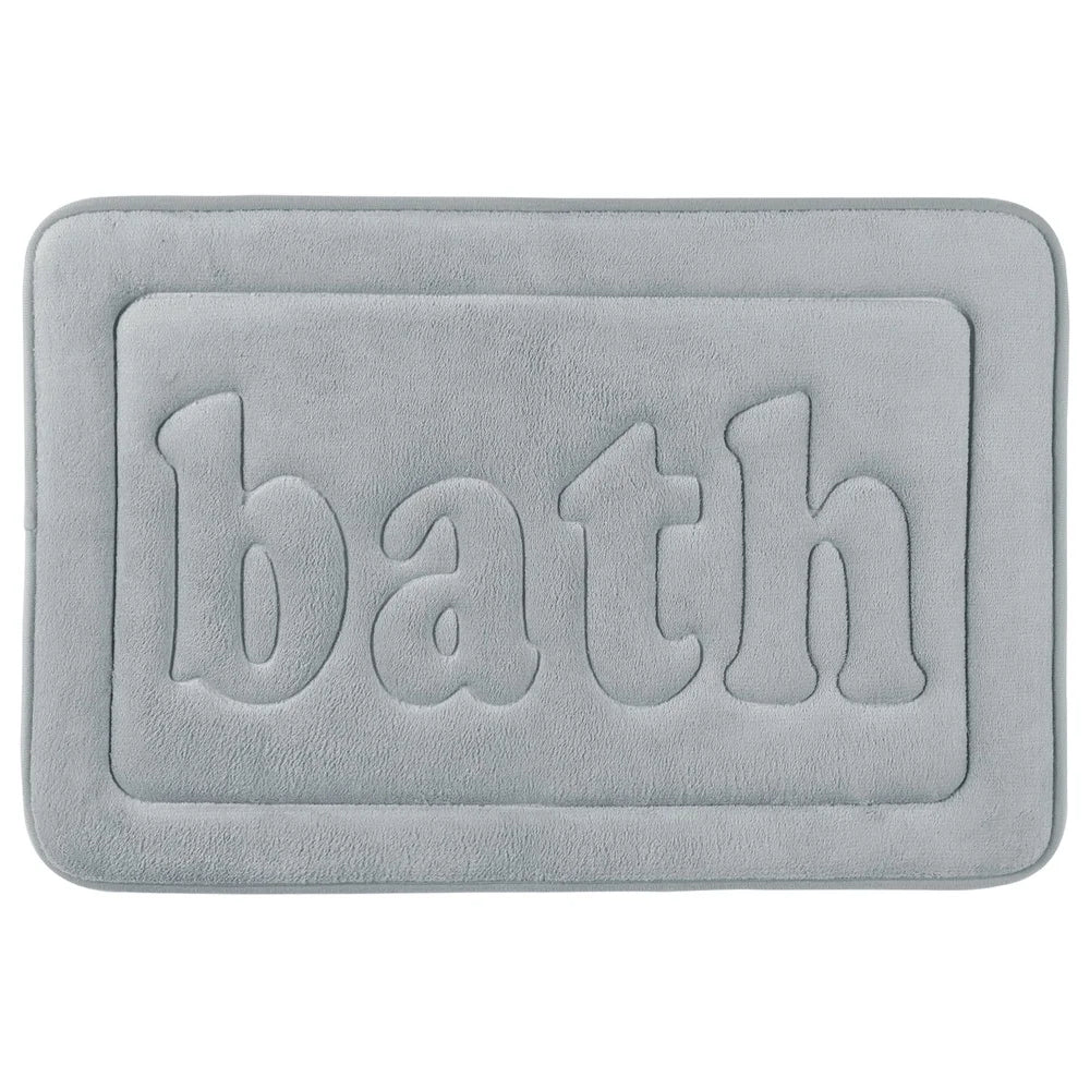 Memory Foam Absorbent Quick Dry Non Skid Bathroom Rug