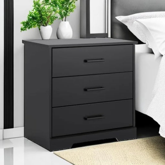 Rustic Ridge Farmhouse Bedside Nightstand Table
