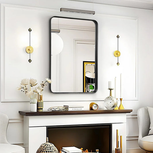 High Definition Wall Mounted Rectangular Bathroom Mirror