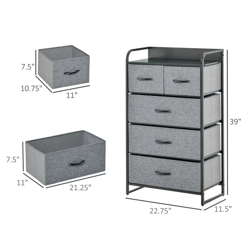 Bedside Dresser Storage Cabinets