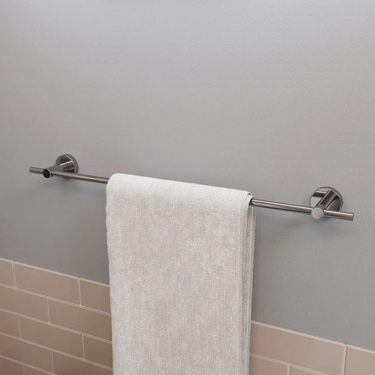 Durable Wall Mounted Chrome Towel Bar